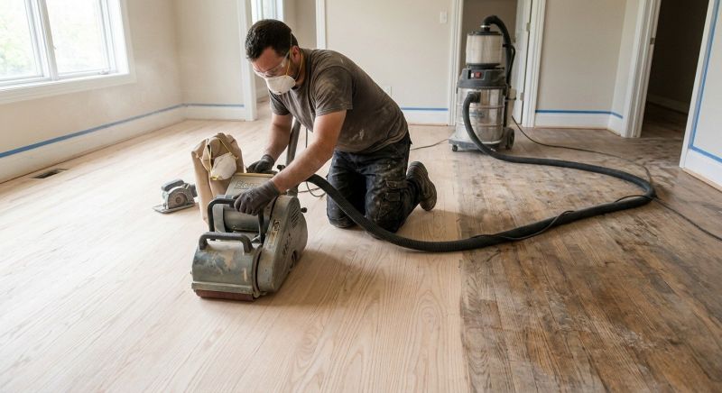 Ash Floor Refinishing in Manassas, VA
