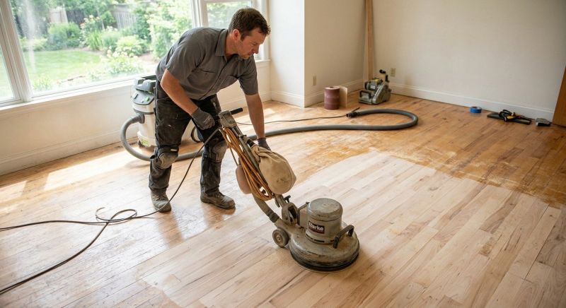 Birch Floor Refinishing in Manassas, VA