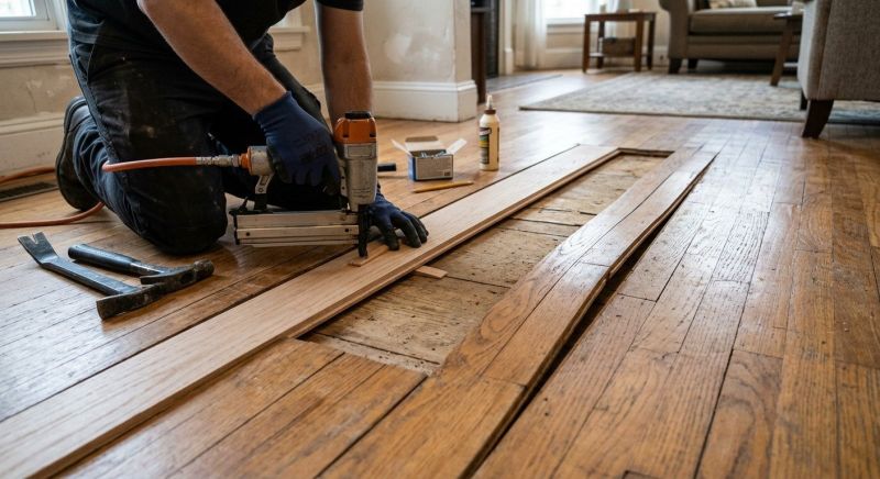 Bowed Floor Repair in Manassas, VA