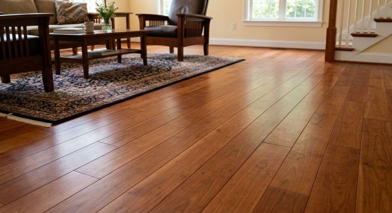 Cherry Floor Installation in Springfield, VA