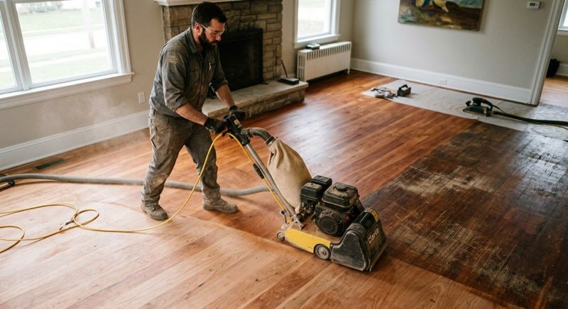 Cherry Floor Refinishing in Manassas, VA
