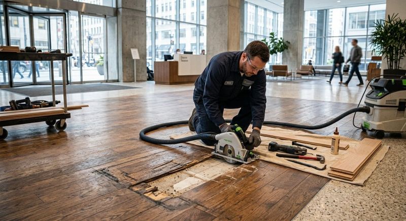 Commercial Hardwood Repair in Arlington County, VA