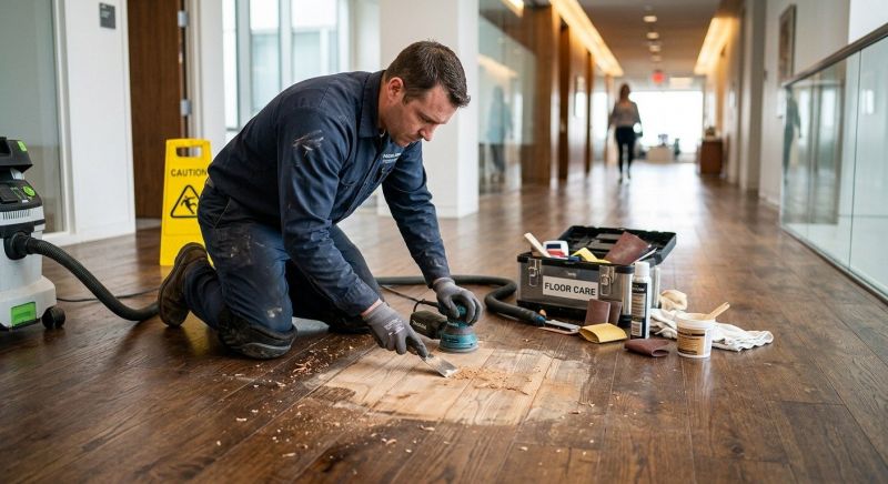 Commercial Hardwood Repair in Springfield, VA