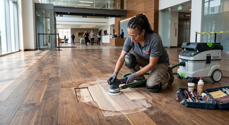 Commercial Hardwood Repair in Sterling, VA