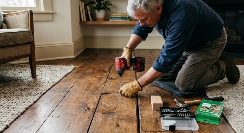 Floor Board Repair in Arlington, VA