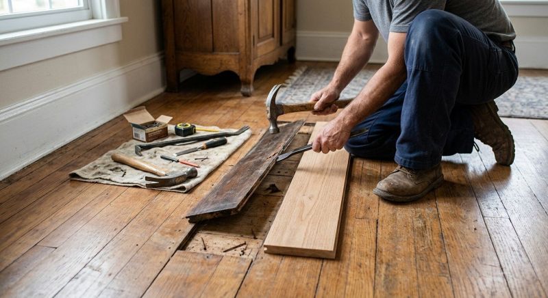 Floor Board Repair in Cabin John, MD
