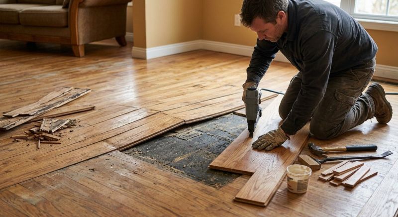 Floor Board Repair in Fairfax County, VA