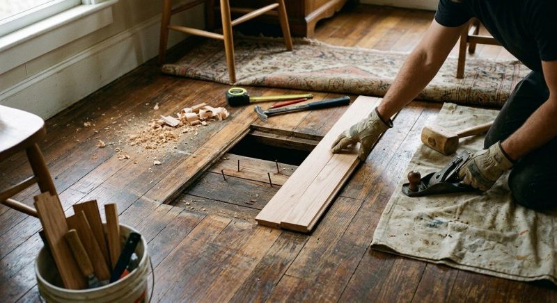 Floor Board Repair in Great Falls, VA