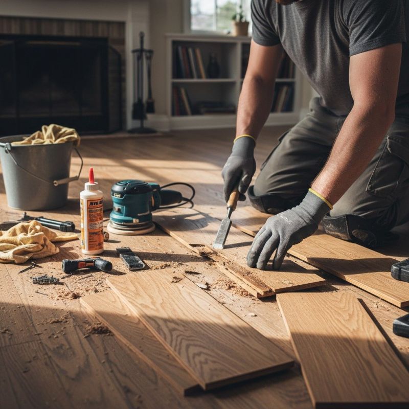 Floor Board Replacement in Arlington County, VA