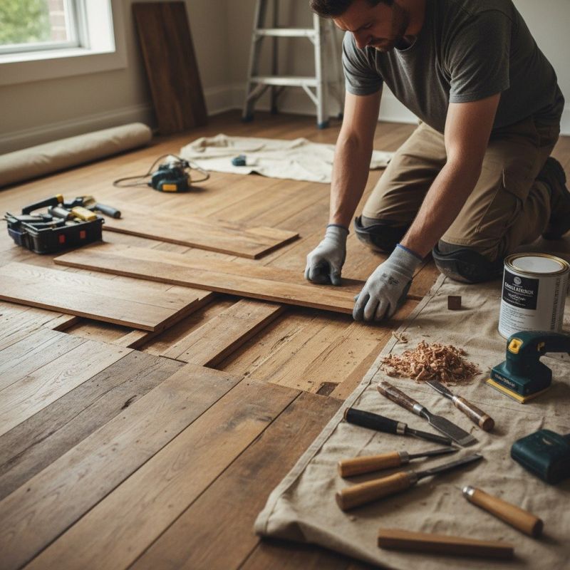 Floor Board Replacement in Falls Church, VA