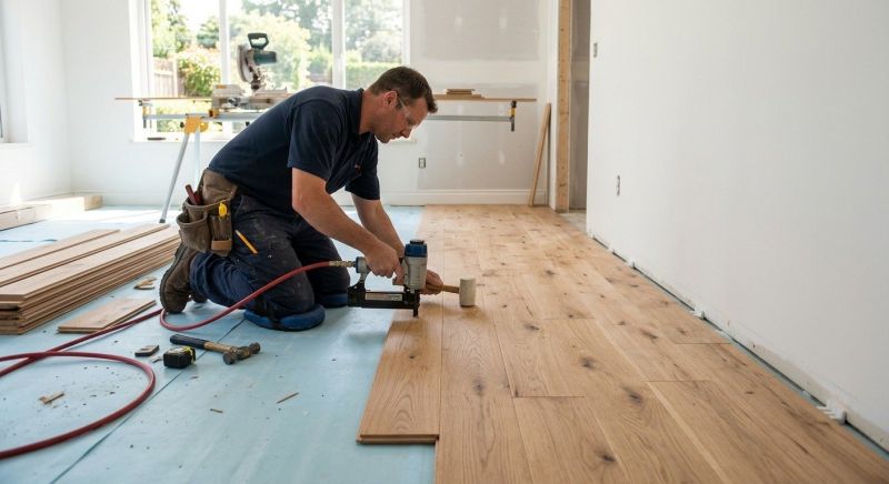 Hardwood Floor Installation in Aldie, VA