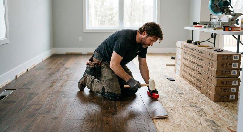 Hardwood Floor Installation in Catlett, VA