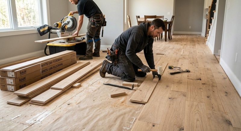 Hardwood Floor Installation in Herndon, VA