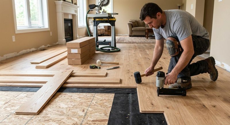 Hardwood Floor Installation in Mc Lean, VA