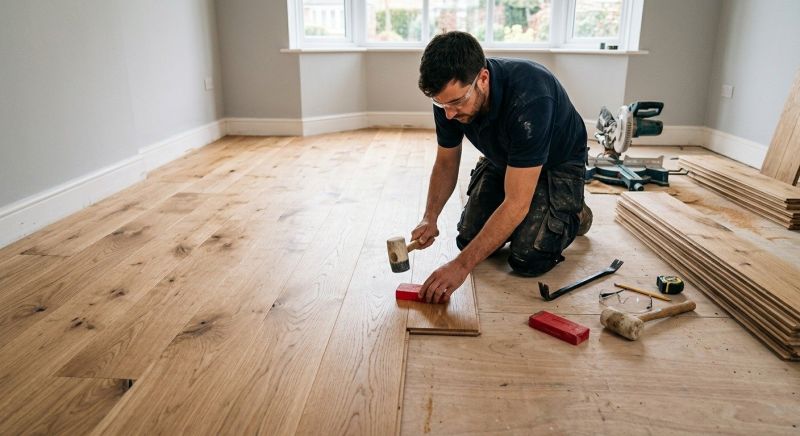 Hardwood Floor Installation in Remington, VA