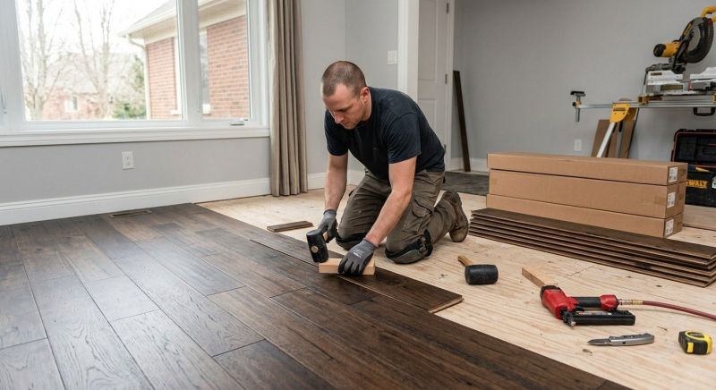 Hardwood Floor Installation in Triangle, VA