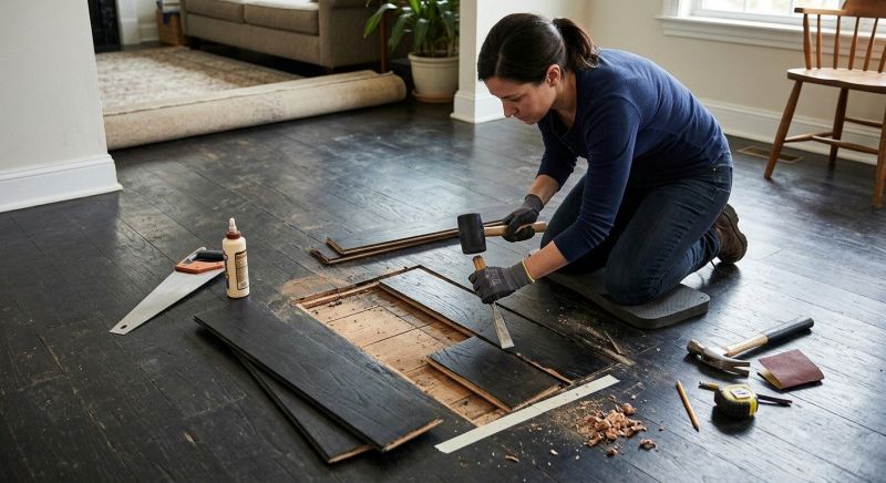 Hardwood Floor Repair in Chantilly, VA
