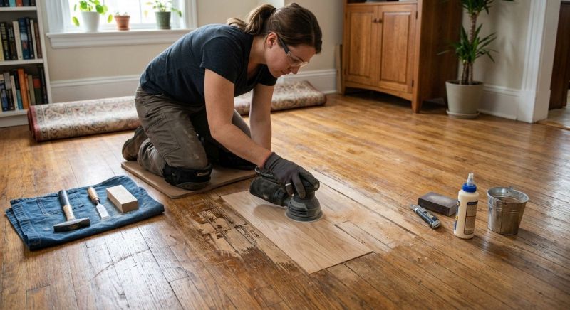 Hardwood Floor Repair in Dumfries, VA