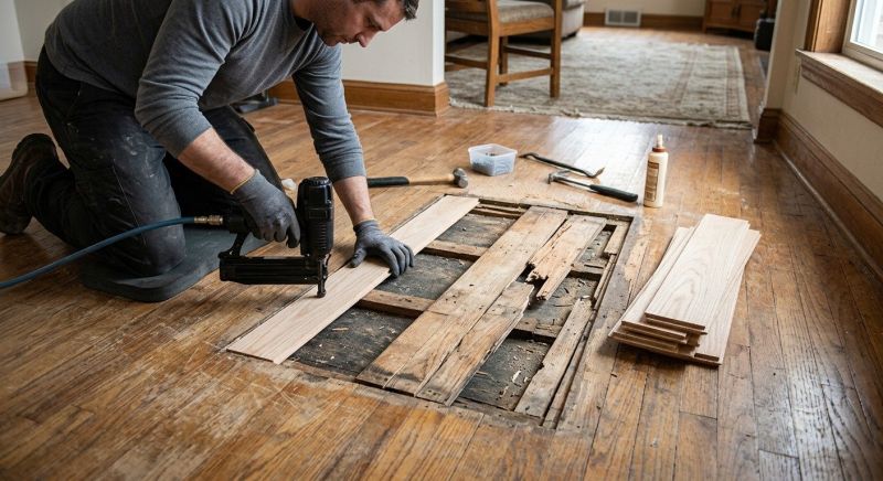 Hardwood Floor Repair in Herndon, VA