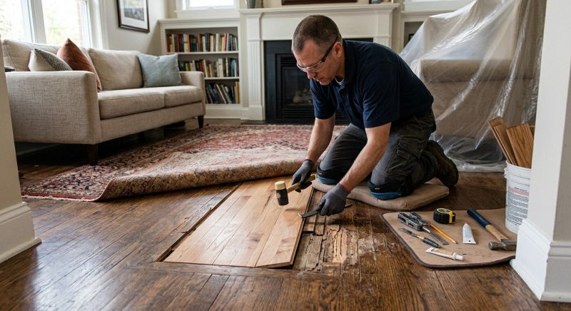 Hardwood Floor Repair in Herndon, VA