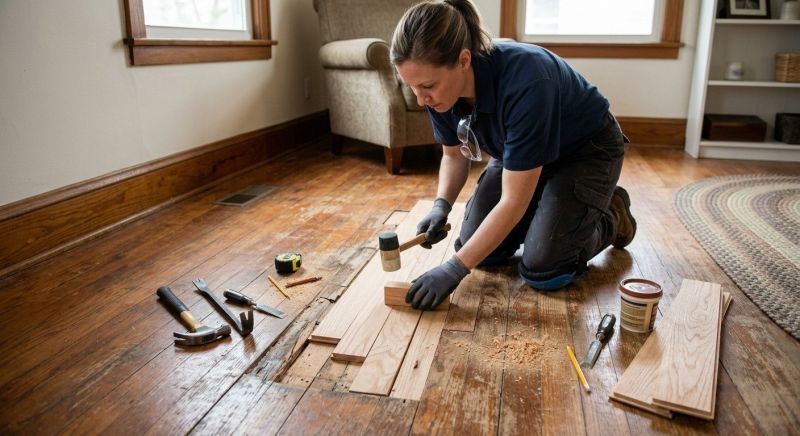 Hardwood Floor Repair in Manassas, VA