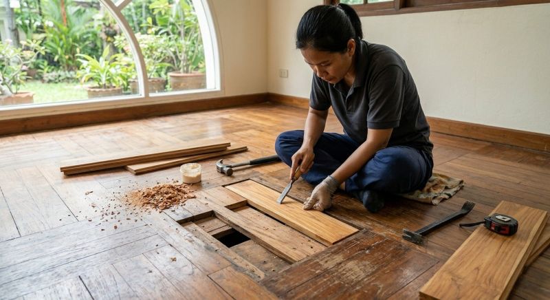 Hardwood Floor Repair in Lorton, VA