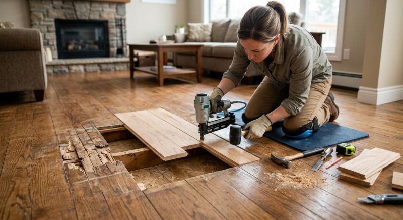 Hardwood Floor Repair in Woodbridge, VA
