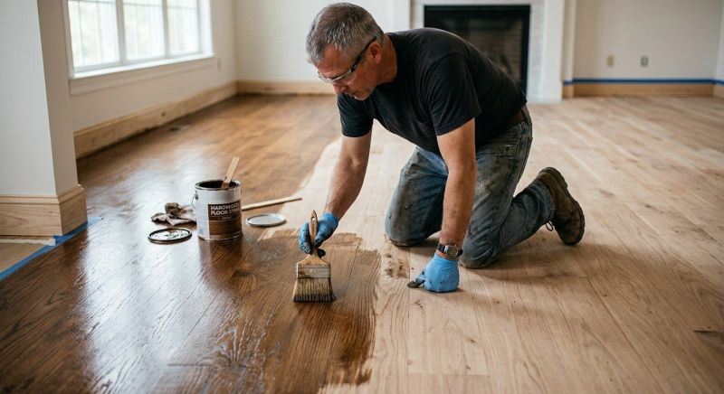 Hardwood Floor Staining in Indian Head, MD