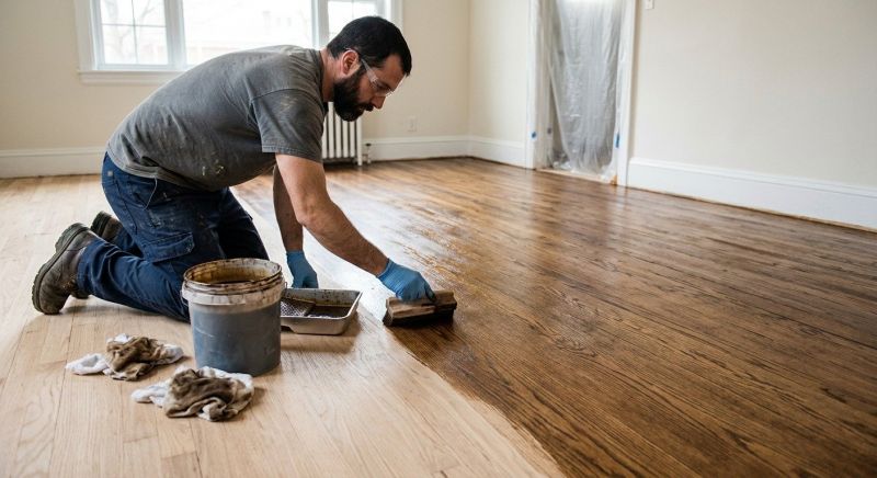 Hardwood Floor Staining in Indian Head, MD
