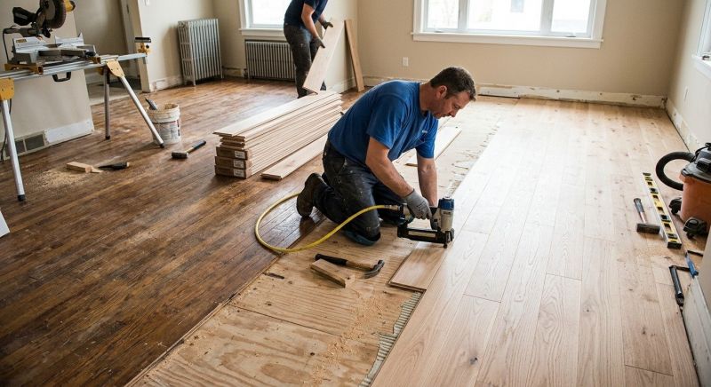 Hardwood Replacement in Catlett, VA
