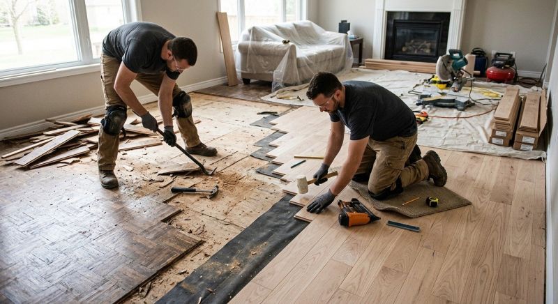 Hardwood Replacement in Potomac, MD