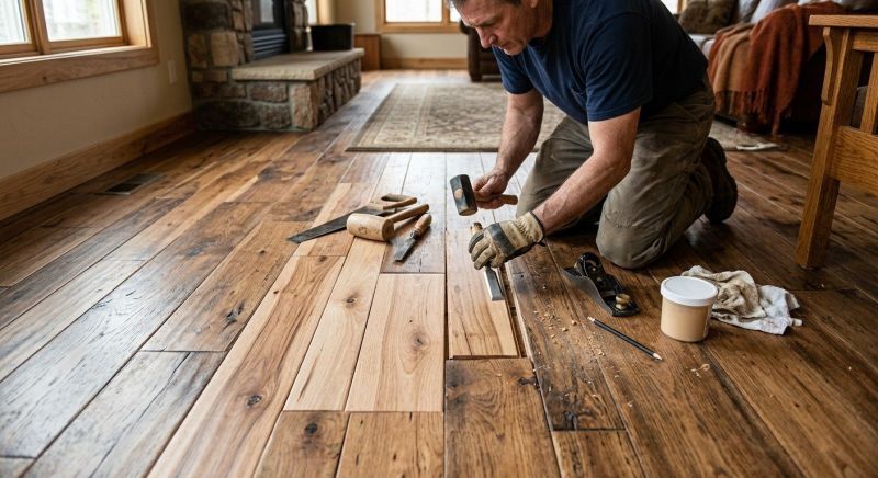 Hickory Floor Repair in Manassas, VA