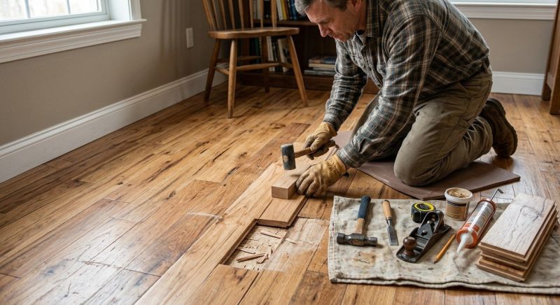 Hickory Floor Repair in Manassas, VA