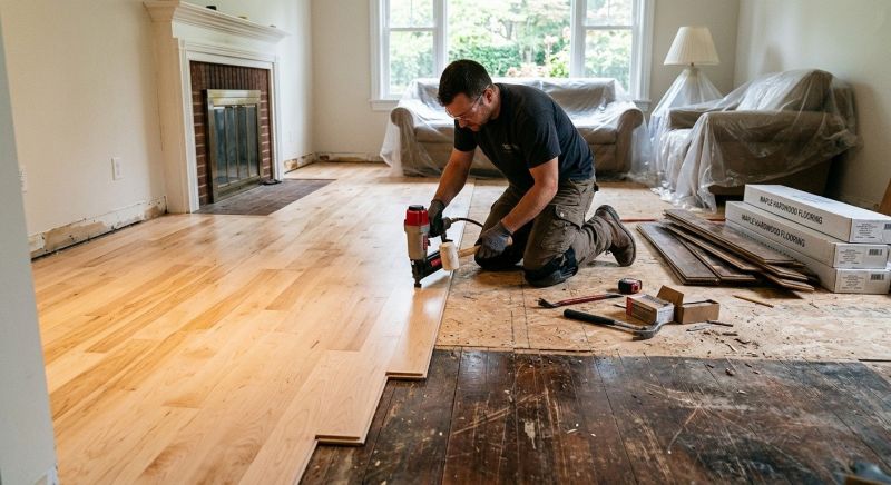 Maple Flooring Installation in Bryans Road, MD