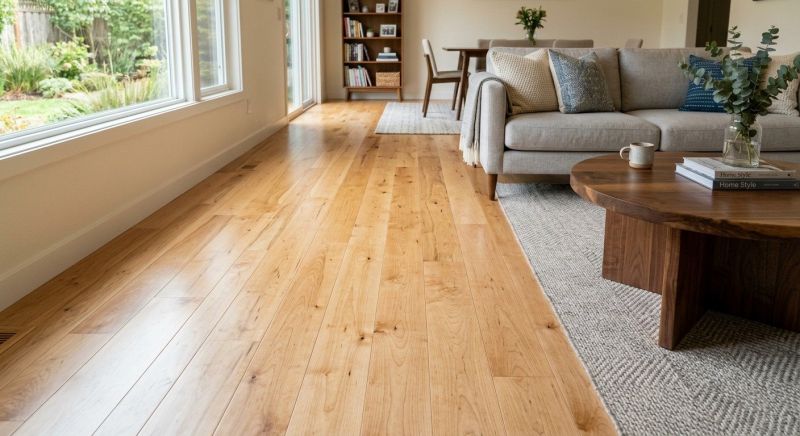 Maple Flooring Installation in Great Falls, VA
