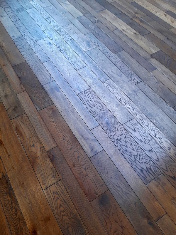 Oak Floor Staining in Manassas, VA