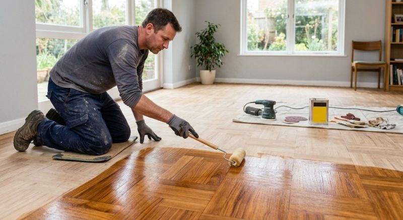 Parquet Floor Refinishing in Manassas, VA