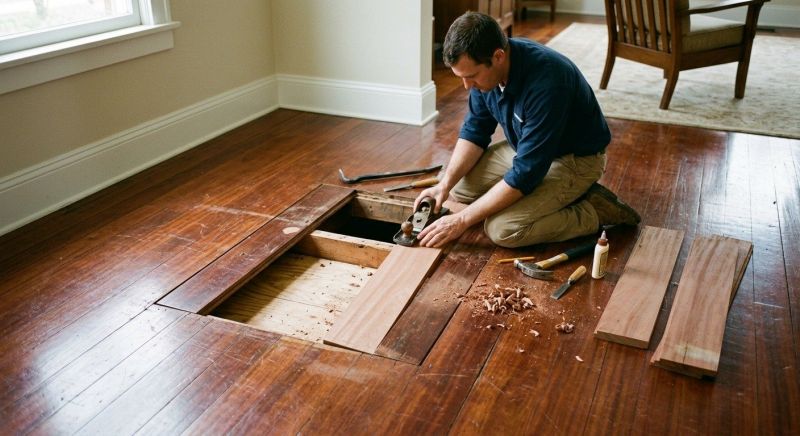 Pine Floor Repair in Manassas, VA