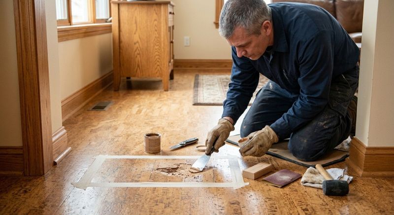 Pine Floor Repair in Manassas, VA