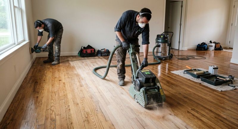 Wood Floor Refinishing in Chantilly, VA
