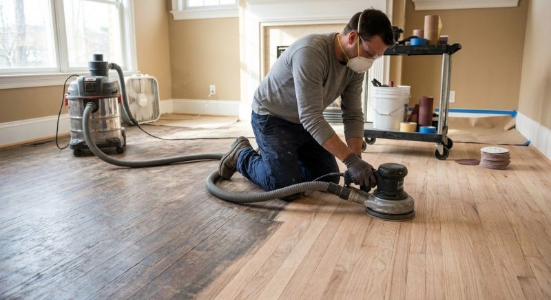 Wood Floor Refinishing in Marshall, VA
