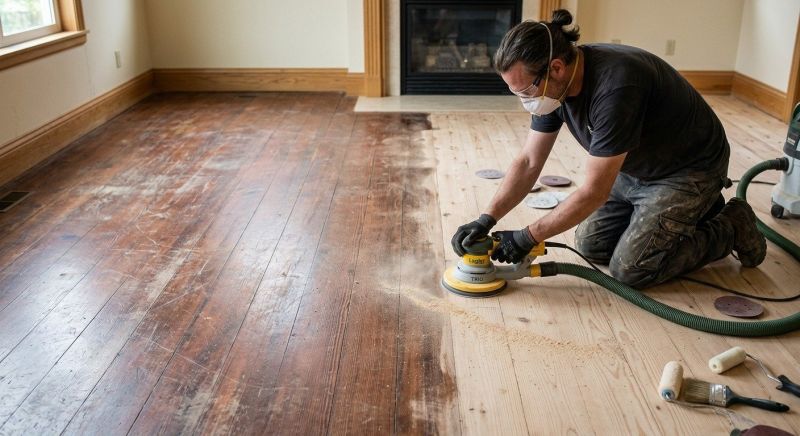 Wood Floor Refinishing in Middleburg, VA