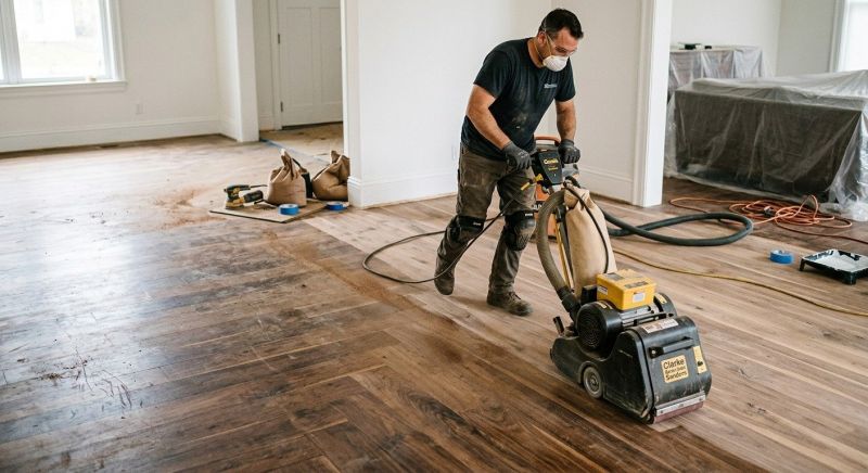 Wood Floor Refinishing in Nokesville, VA
