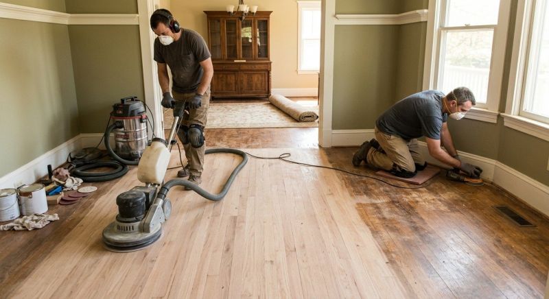 Wood Floor Refinishing in Oakton, VA