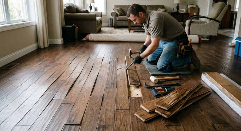 Wood Floor Repair in Cabin John, MD