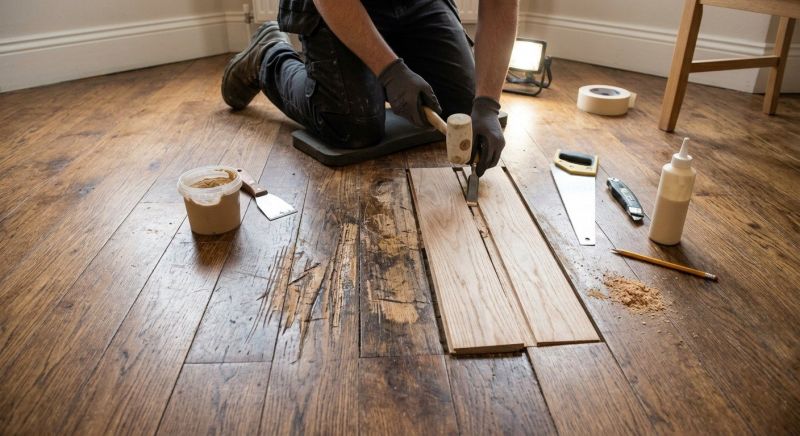 Wood Floor Repair in Great Falls, VA