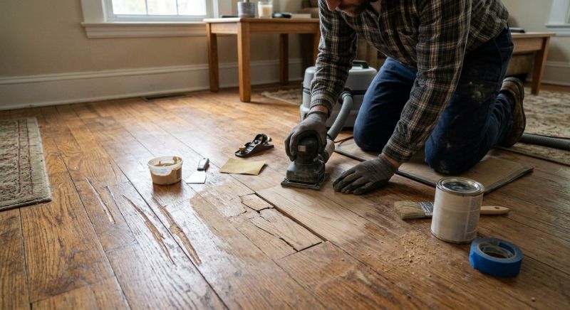 Wood Floor Repair in Springfield, VA