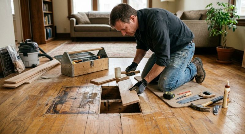 Wood Floor Repair in Stafford, VA
