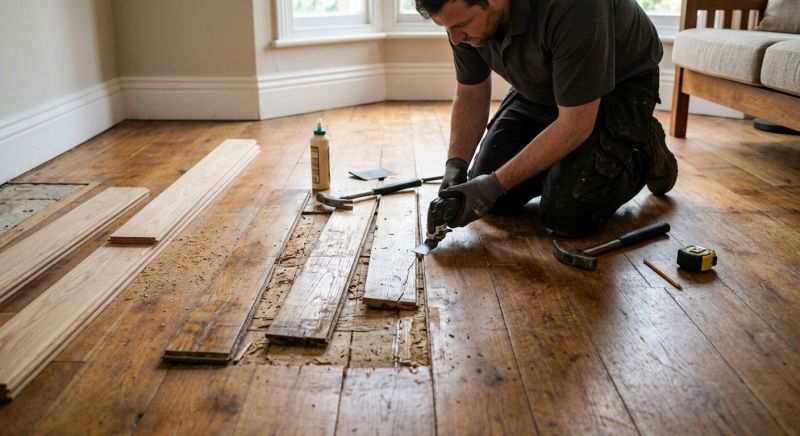 Wood Floor Repair in Vienna, VA