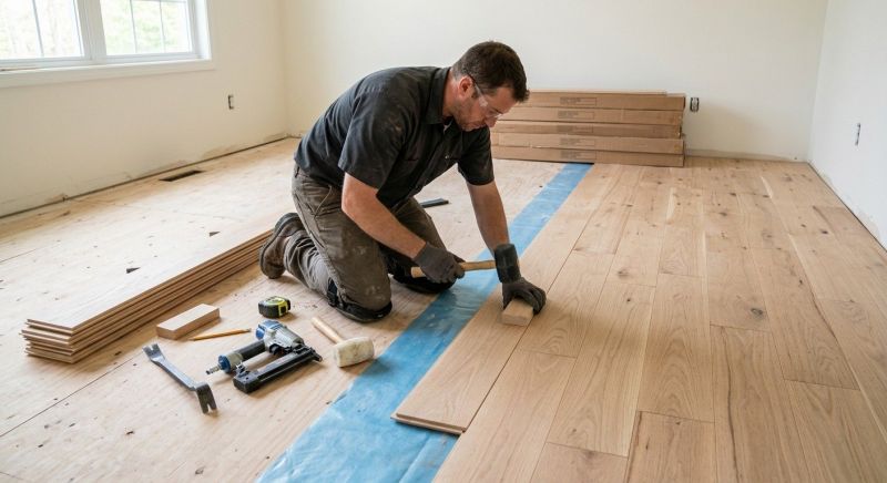 Wood Floor Replacement in Bealeton, VA